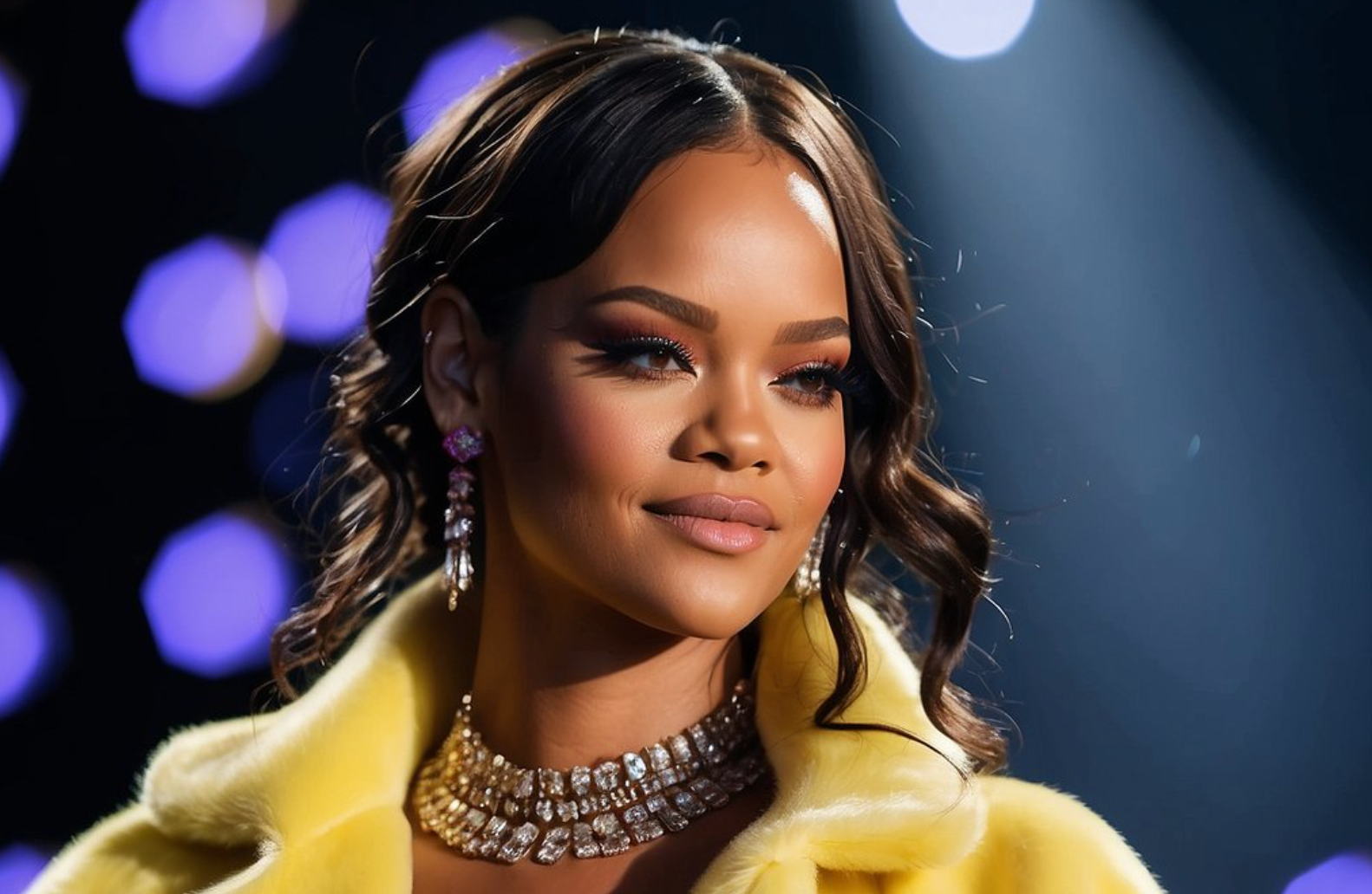 Rihanna hair and beauty routine looks