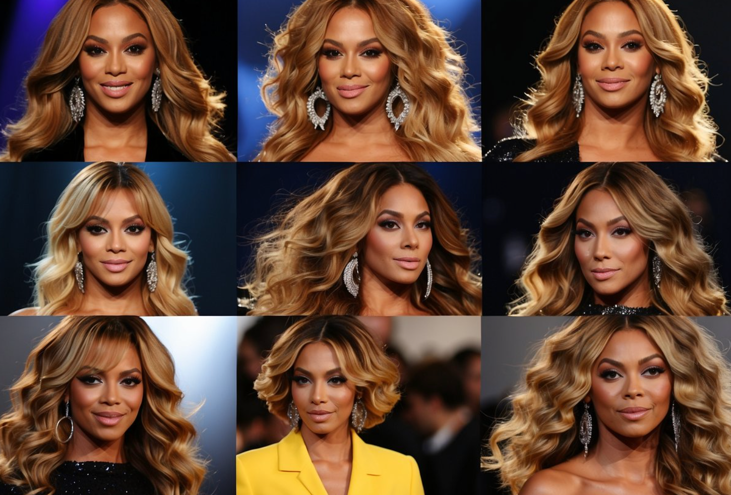 Beyonce hair color